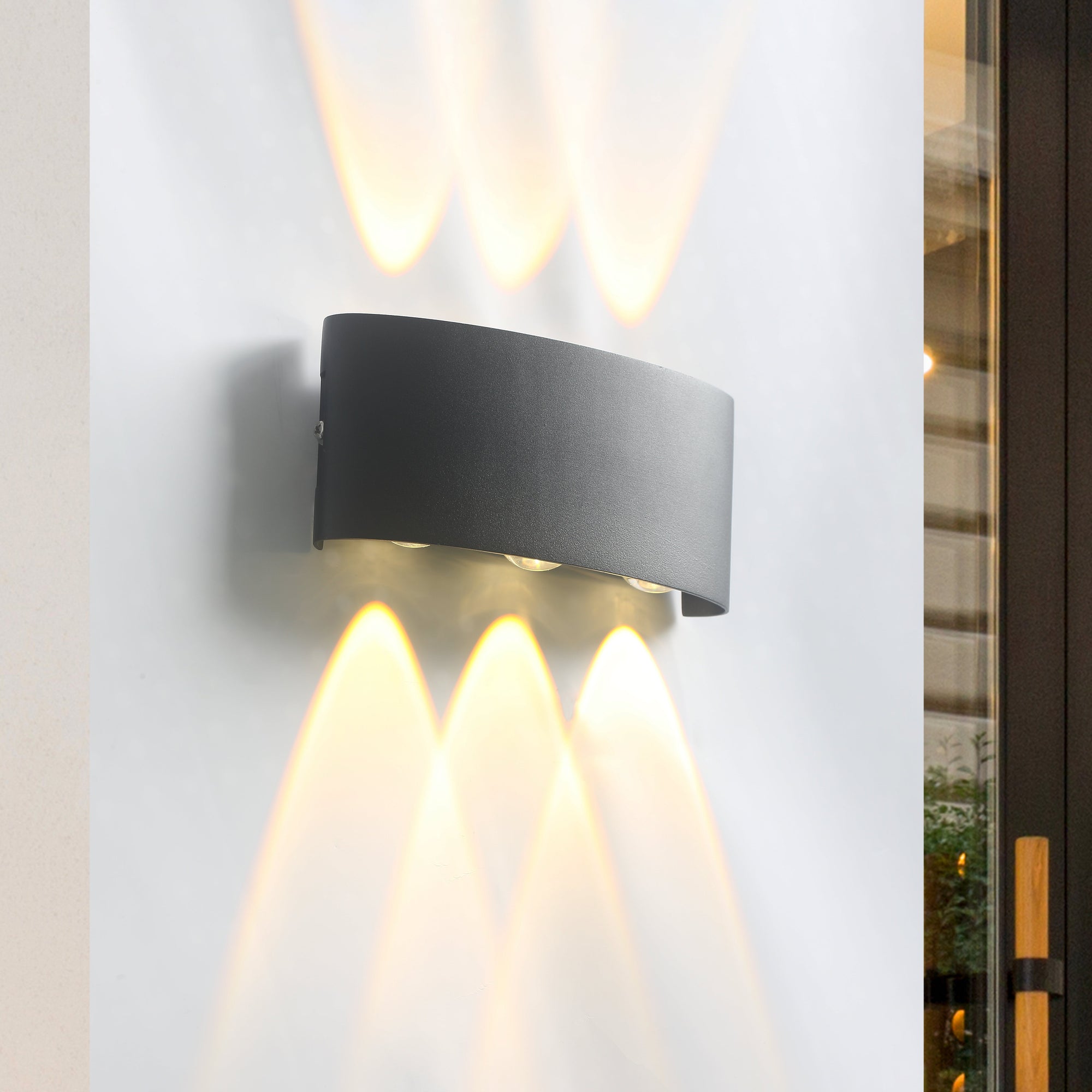 Ortelo 6W 17cm Vegglampe