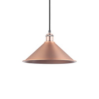Coffee Taklampa Ø30 Borstad Koppar-Lampconcept.se