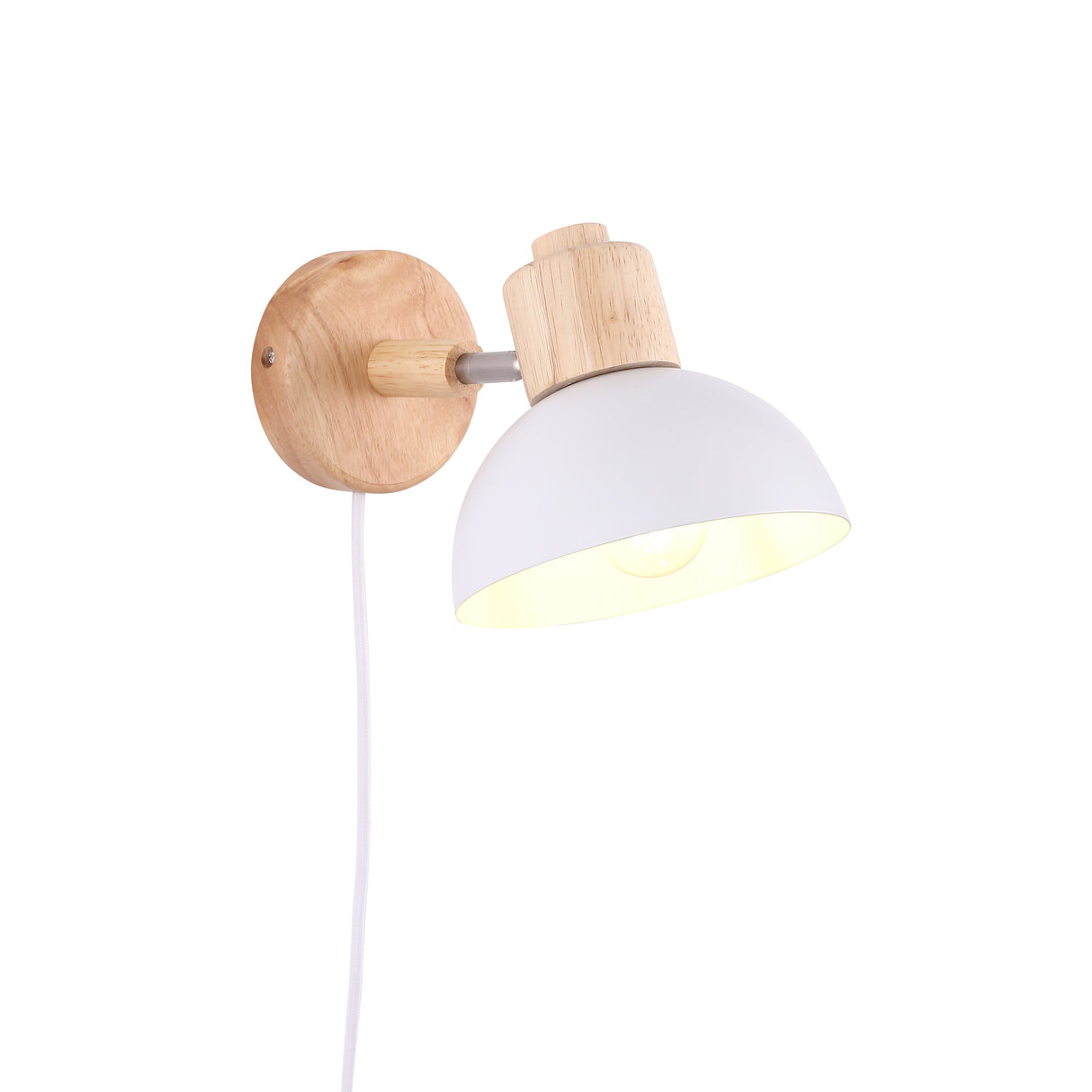 Boom Vegglampe Hvit