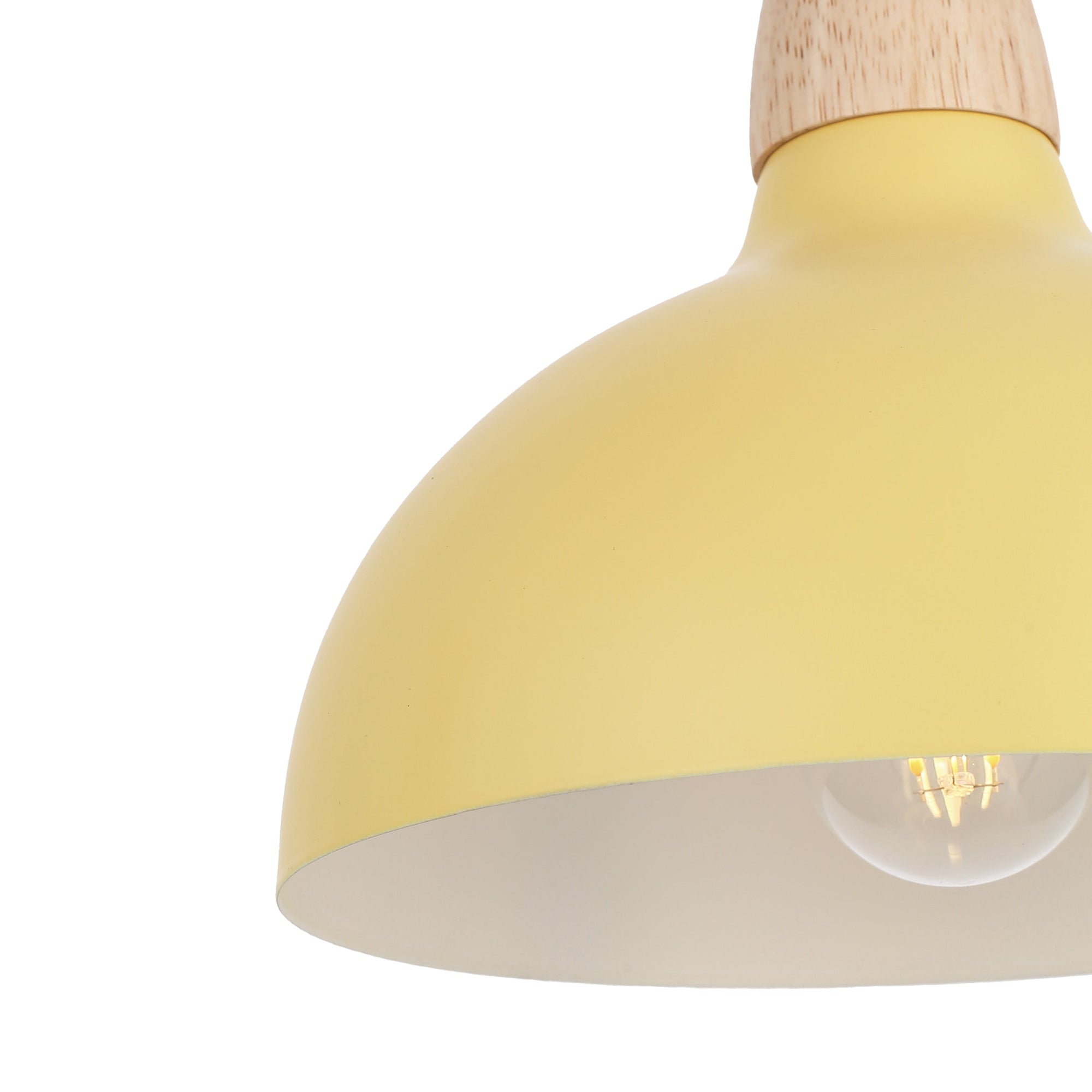 Oak Pendel Ø19 Lemon Gul