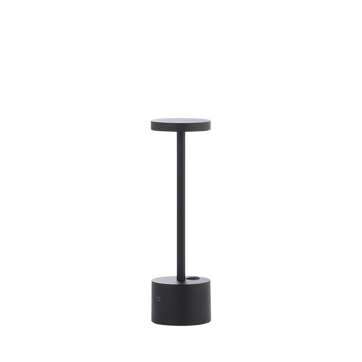 Bologna Mini LED Sladdlös Bordslampa Svart-Lampconcept.se