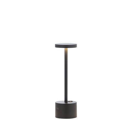Bologna Mini LED Trådløs Bordlampe Sort