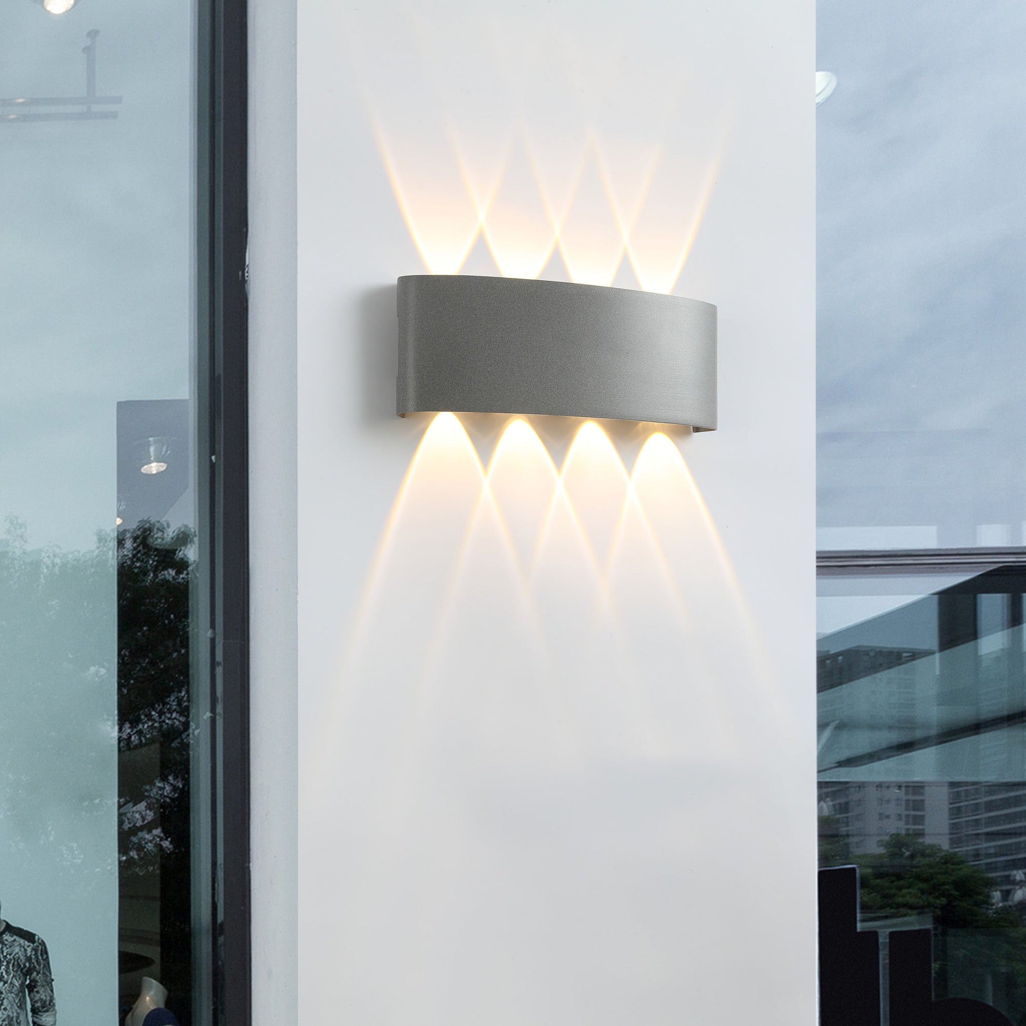 Ortelo 8W 22cm Vegglampe