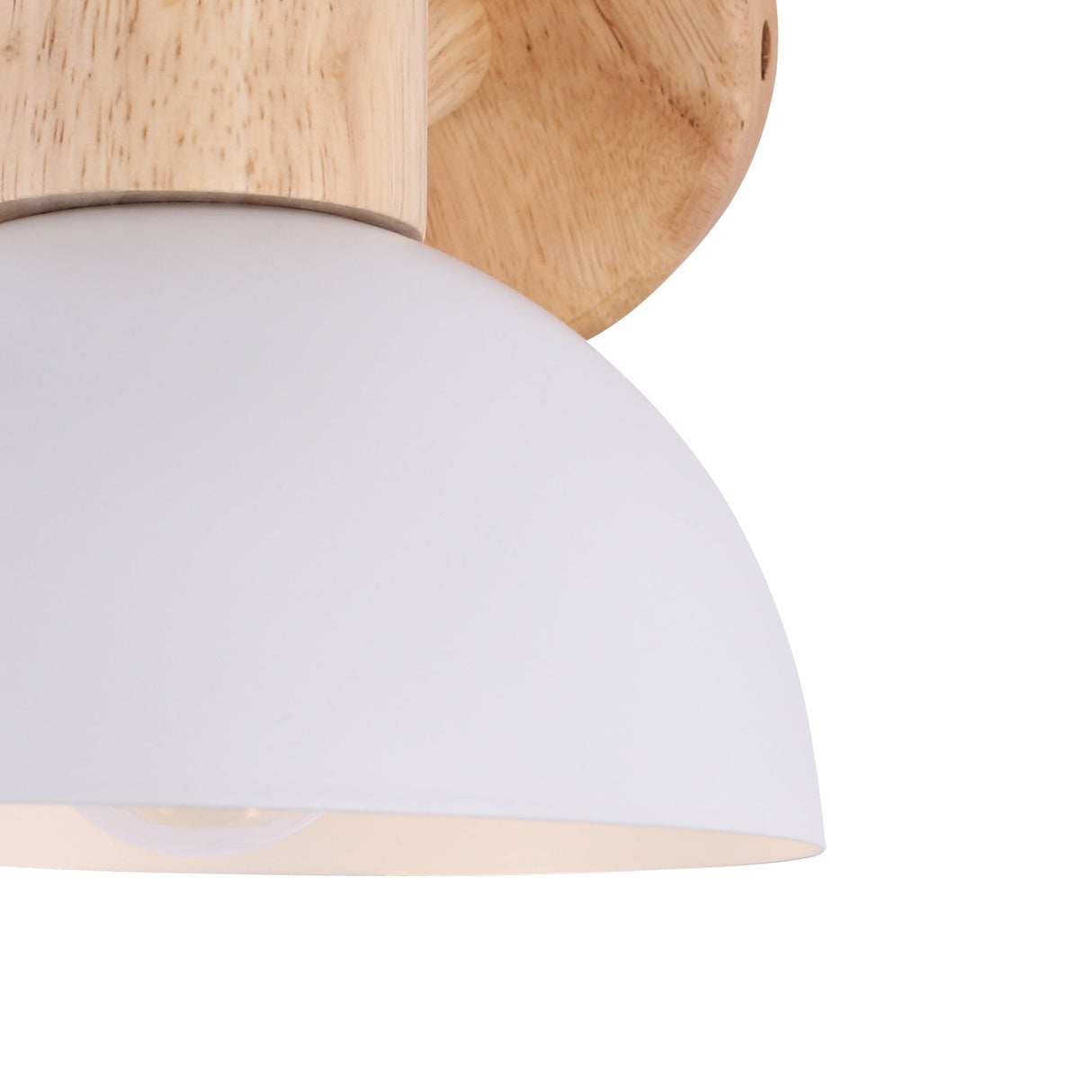 Boom Vegglampe Hvit