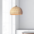 Raffia Bowl Pendel Ø38