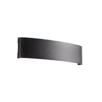 Ortelo 12W 32cm Vegglampe Svart