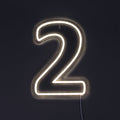 Tall 2 Neonskilt
