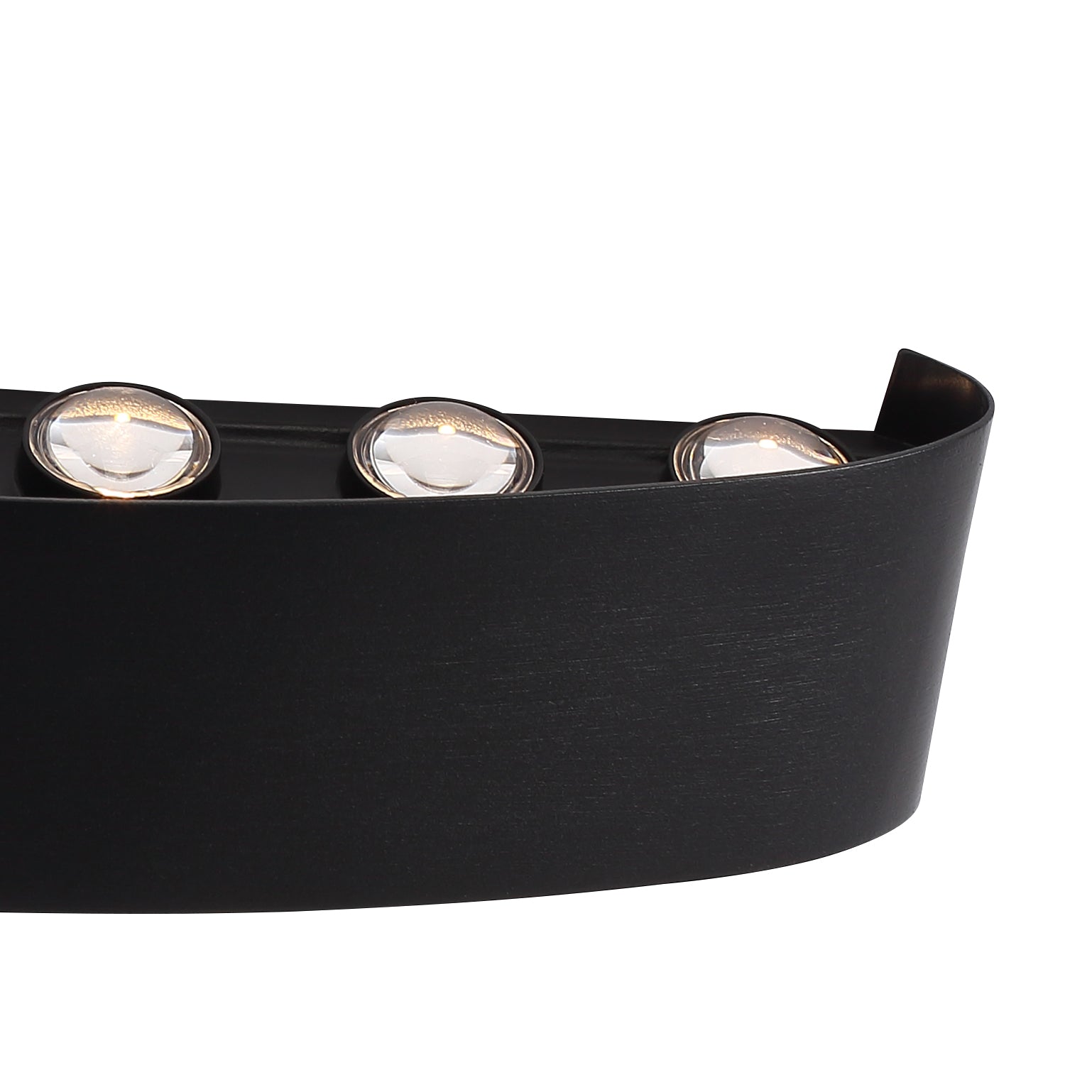 Ortelo 12W 32cm Vegglampe Svart