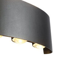 Ortelo 6W 17cm Vegglampe