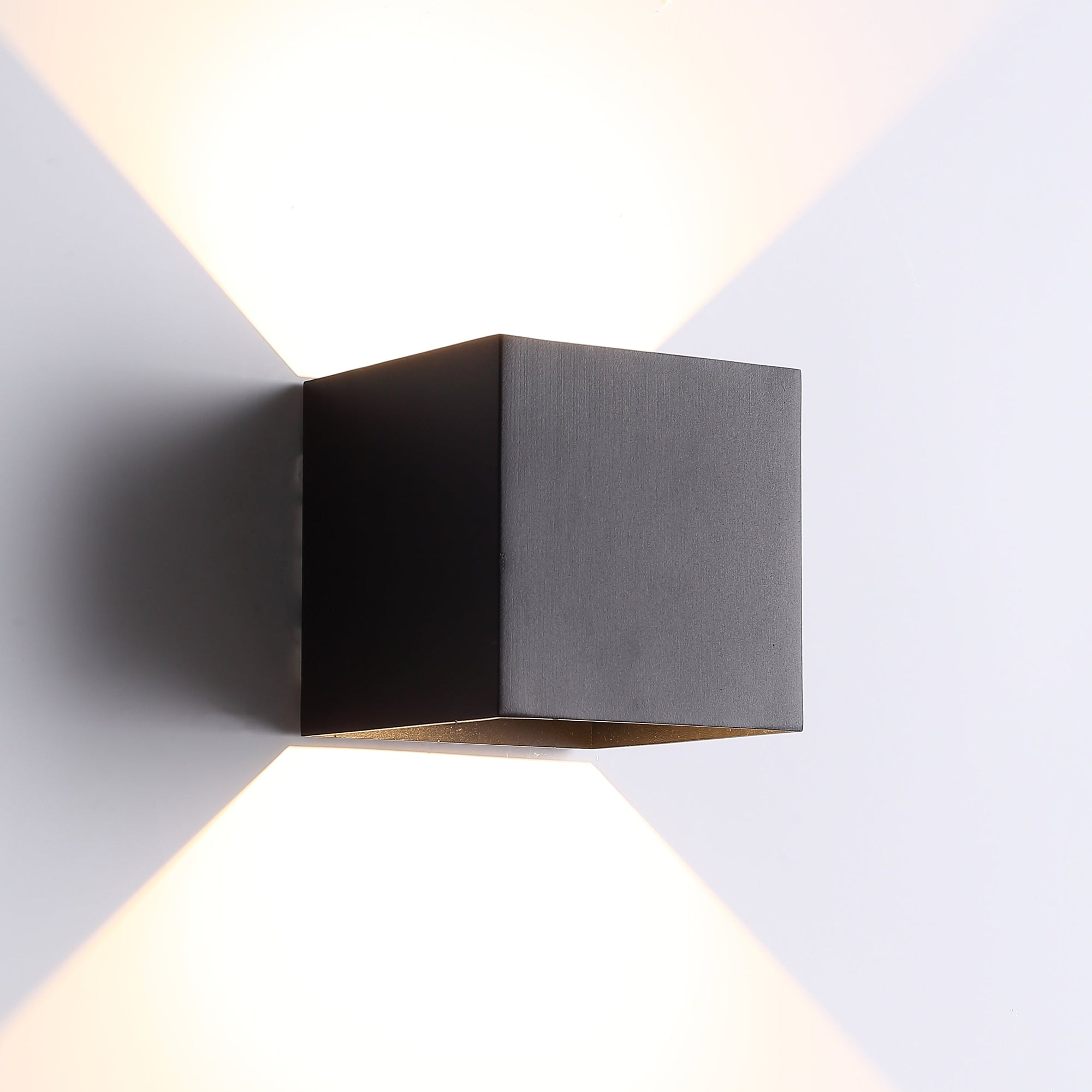 LED Vegglampe XL IP54 20W Utendørs Svart