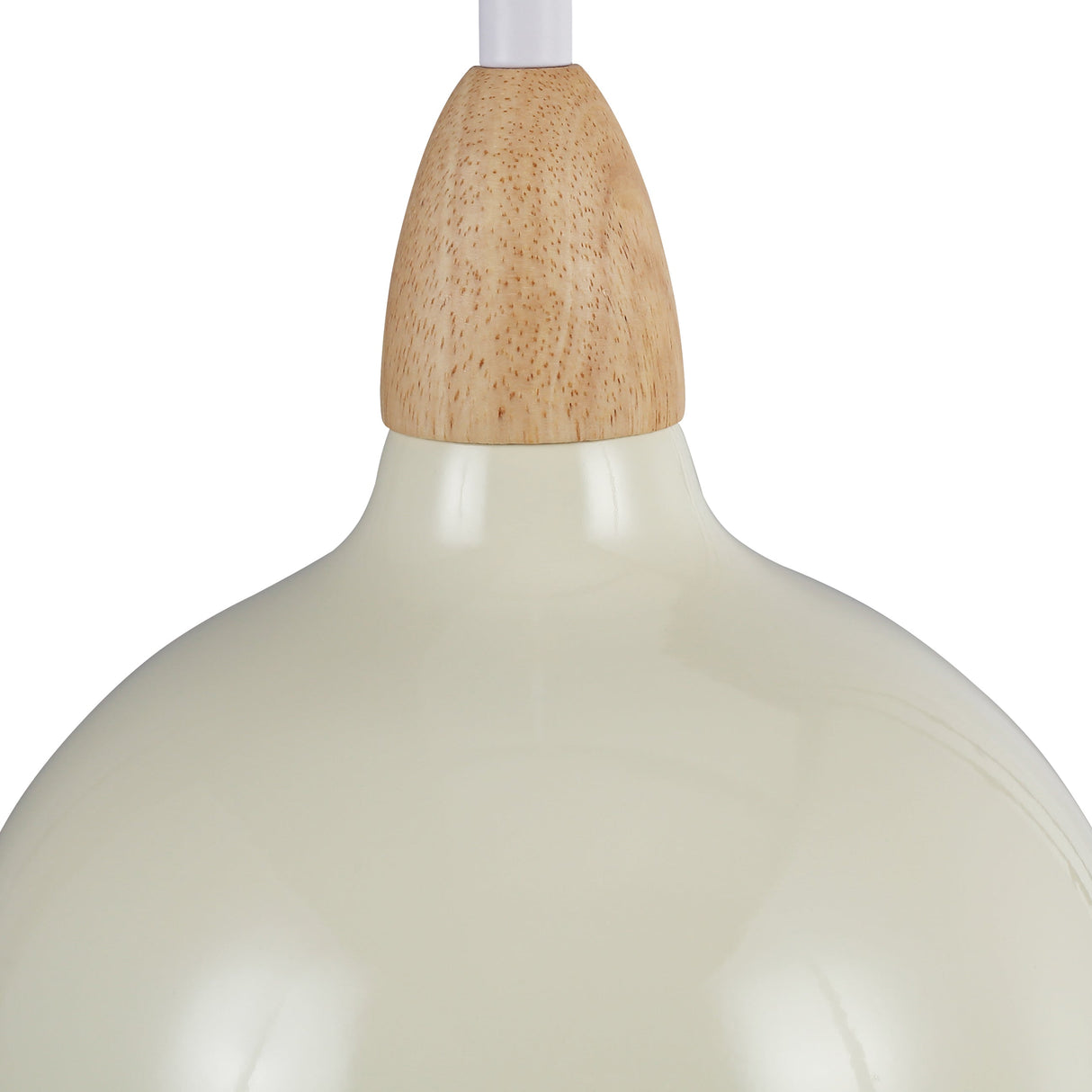 Oak Pendel Ø19 Glossy Vanilje