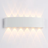 Ortelo 12W 32 cm Vegglampe Hvit