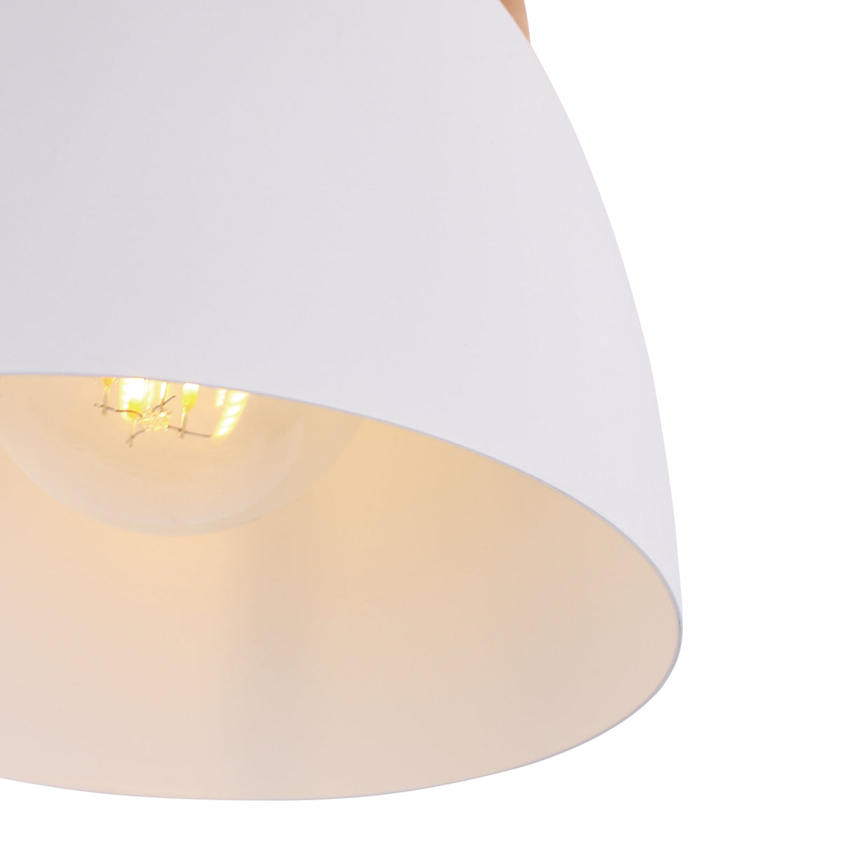 Pino Vegglampe Hvit