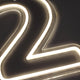 Tall 2 Neonskilt
