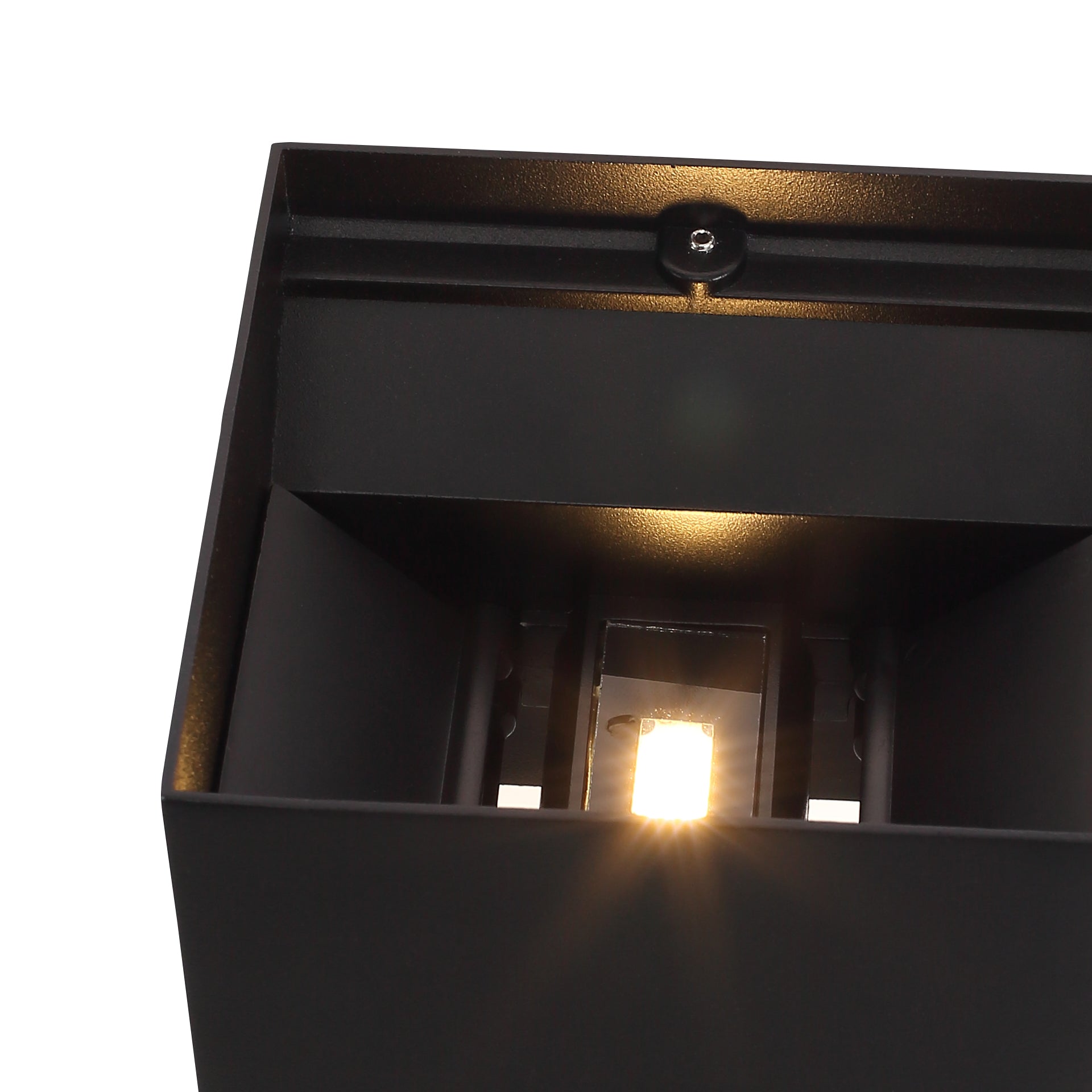 LED Vegglampe XL IP54 20W Utendørs Svart