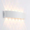 Ortelo 12W 32 cm Vegglampe Hvit