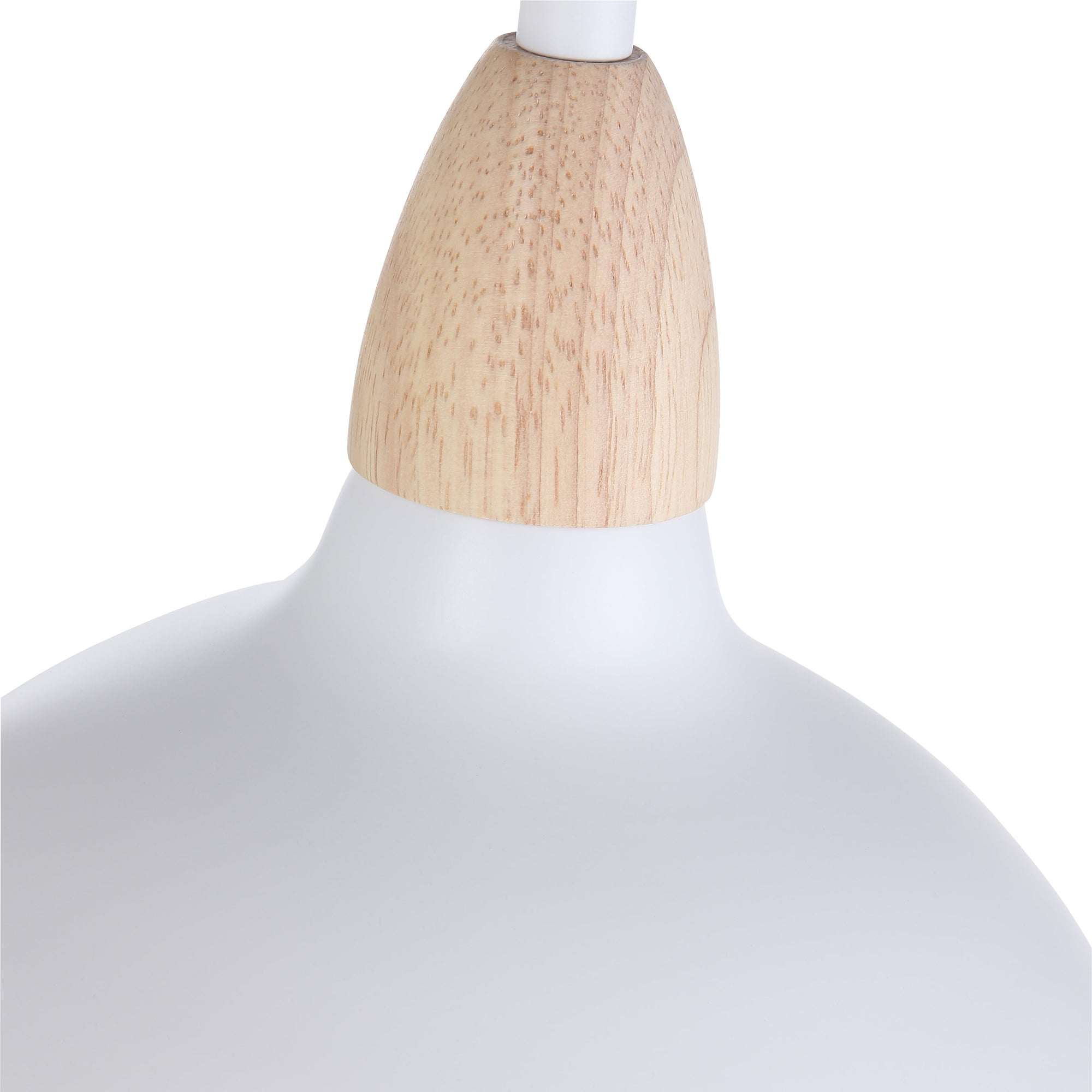 Oak Taklampa Ø19 Vit-Lampconcept.se