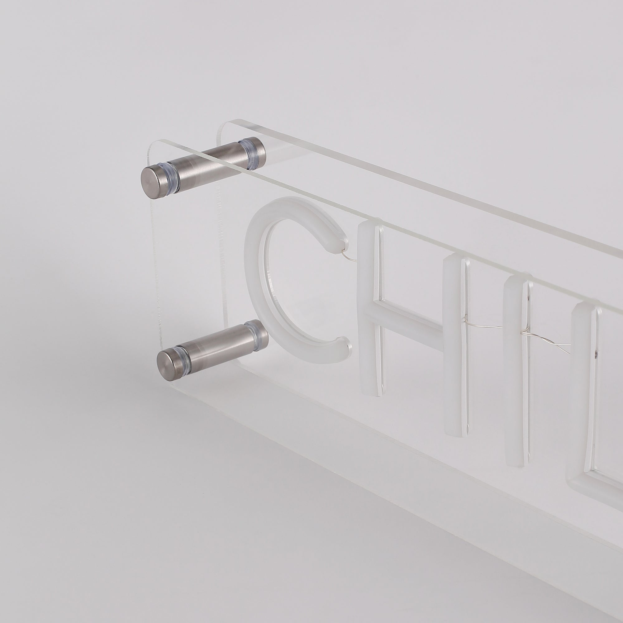 Chill LED Neon Box Bordlampe