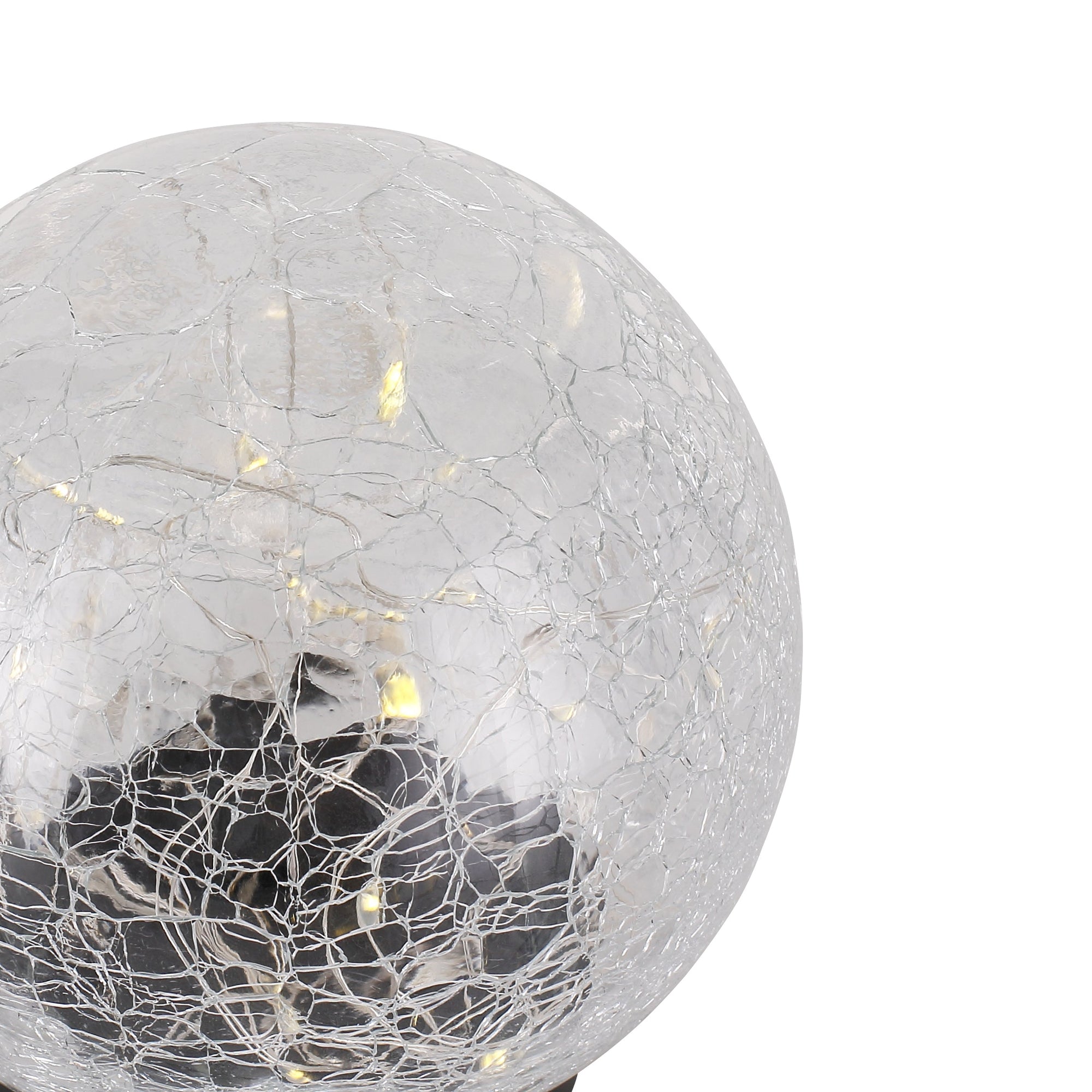 Solcelle Glasskule 12cm