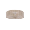 Braided Taklampe Ø60 Raw White