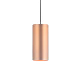 Big Tube Taklampa H27 Borstad Koppar-Lampconcept.se