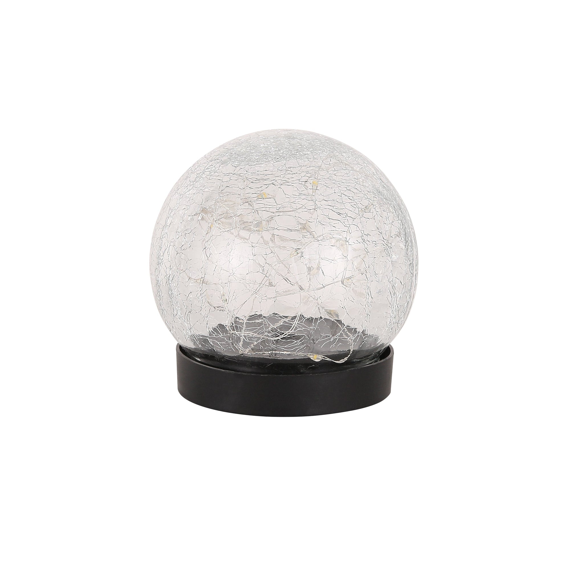 Solcelle Glasskule 10cm