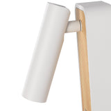 Danta Vegglampe Hvit/Trelook