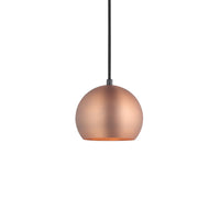 Mellow Taklampa Ø15 Borstad Koppar-Lampconcept.se