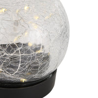 Solcelle Glasskule 10cm