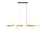 Valencia Långbord Taklampa Mässing/Opal-Lampconcept.se