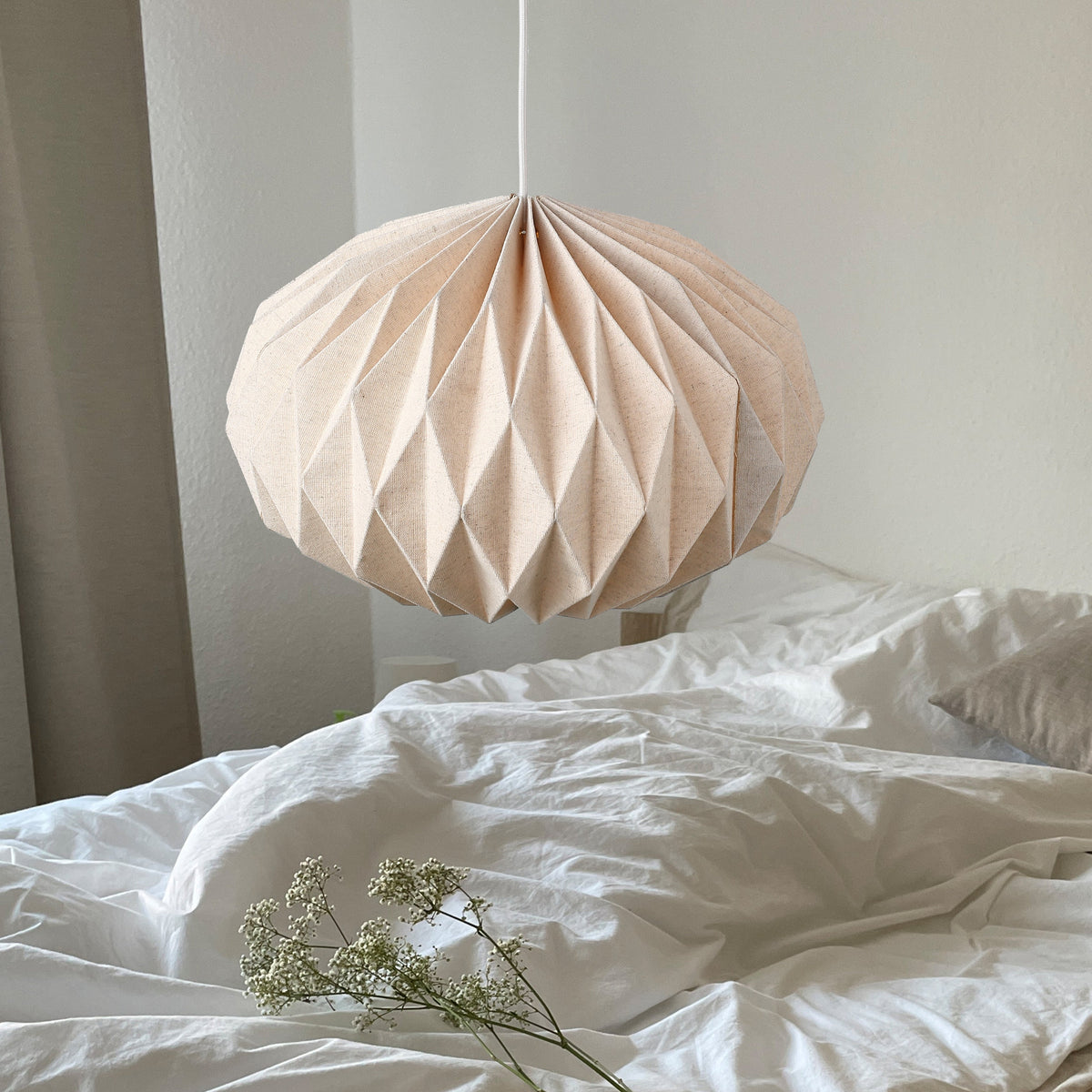 Moon Oblong Textile Lin