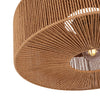 Braided Taklampe Ø60