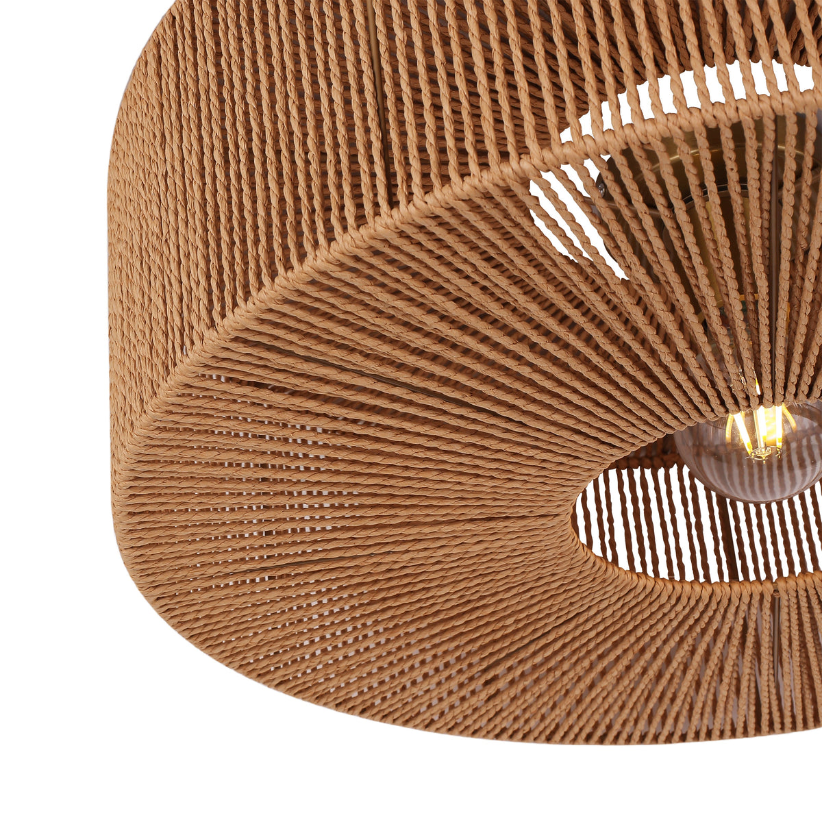 Braided Taklampe Ø60