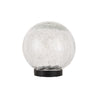 Solcelle Glasskule 15cm