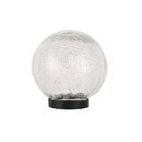 Solcelle Glasskule 15cm
