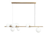 Florence Långbord Taklampa Mässing/Opal-Lampconcept.se