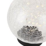Solcelle Glasskule 15cm