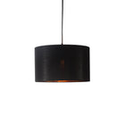 Svart/Messing