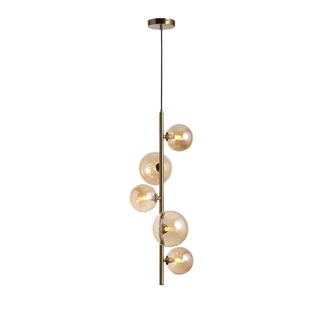 Valencia Hjørnependel Messing/Amber-Nordic Seasons-OutletLamper.dk
