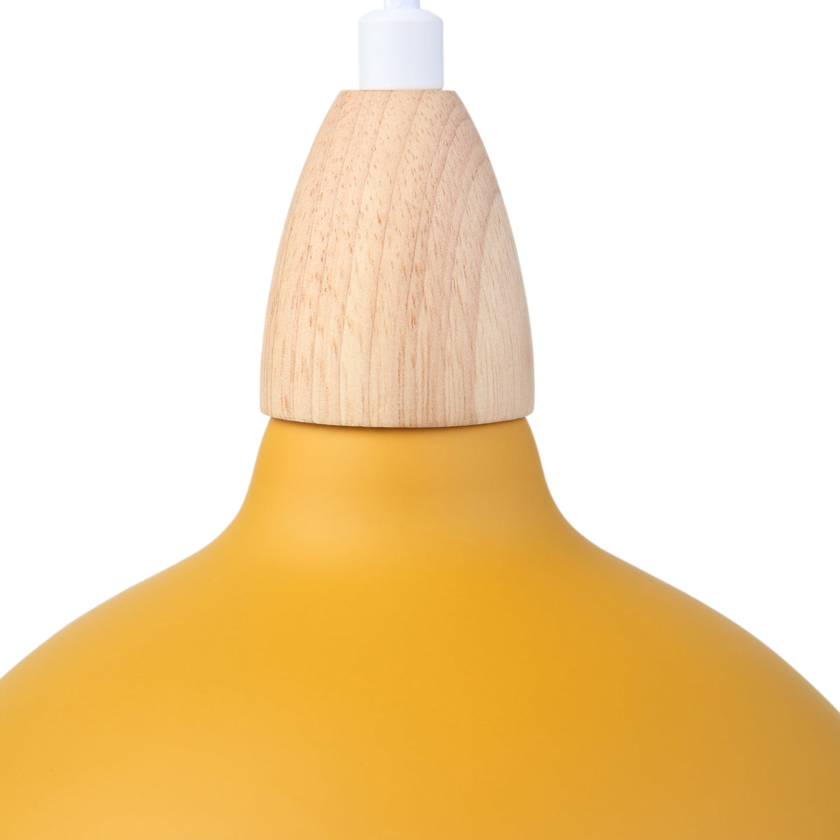 Oak Taklampa Ø19 Mustard-Lampconcept.se