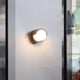 Round 12W LED IP54 Vegglampe Utendørs