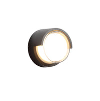Round Vägglampa Utomhus 6W IP65-Lampconcept.se
