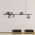 Florence Langbordslampe Svart/Smoke