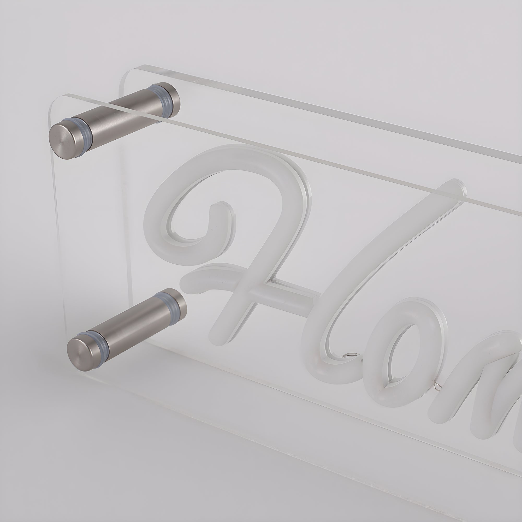 Home LED Neon Box Bordlampe