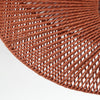 Braided Taklampe Ø60 Earth Red