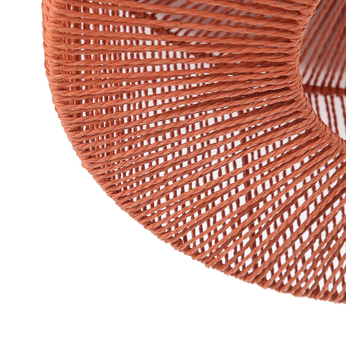 Braided Taklampe Ø46 Earth Red