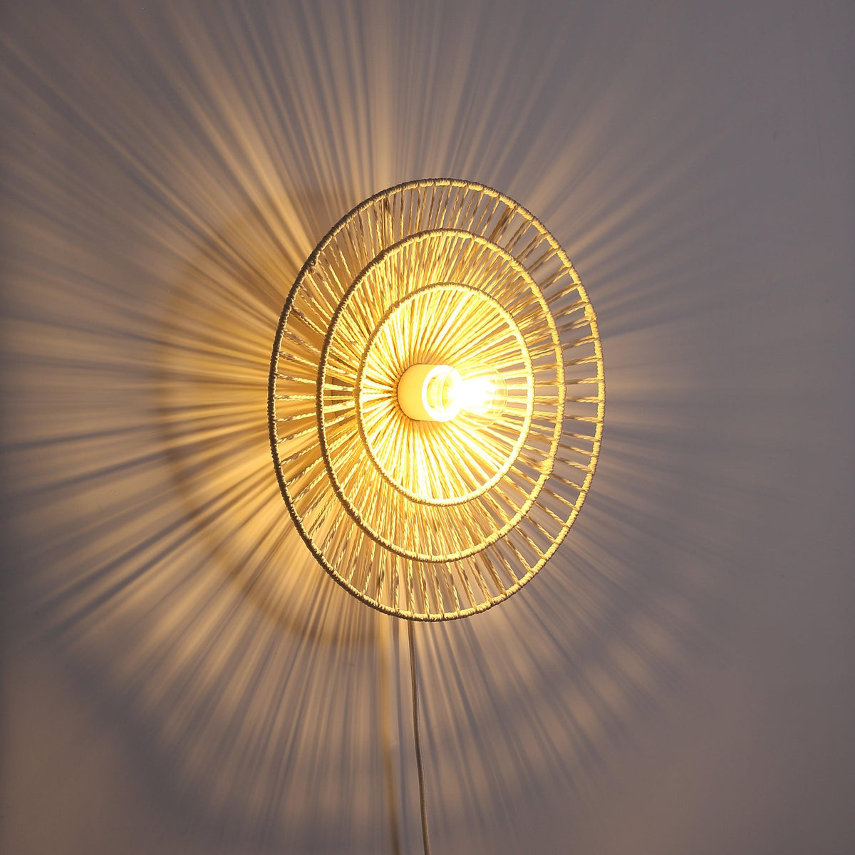Wave Layer Vegglampe Ø40