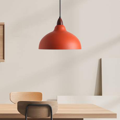 Oak Pendel Ø35 Mørkt Tre-Nordic Seasons-Lampconcept.no