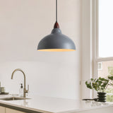 Oak Taklampa Ø35 Grå-Lampconcept.se