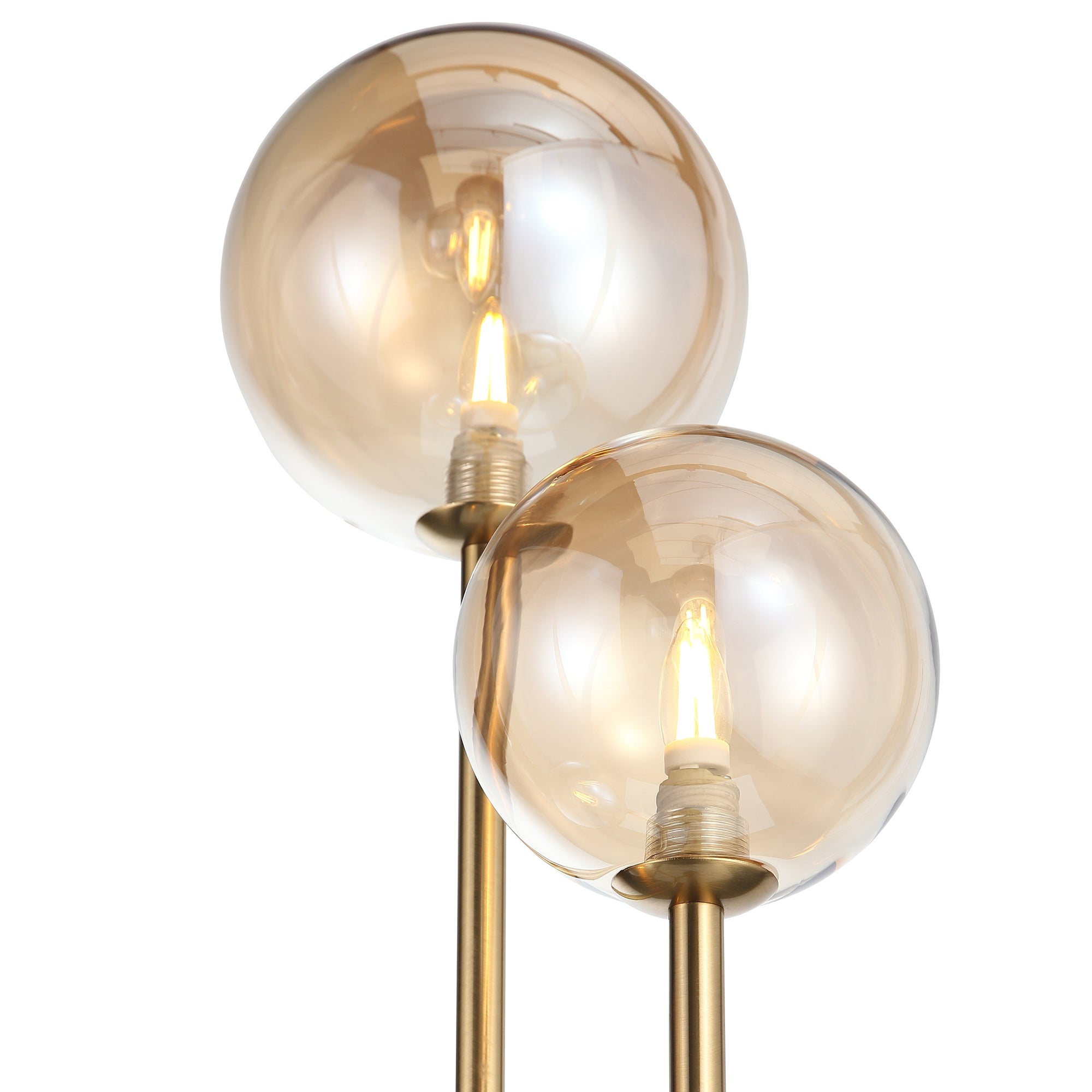 Bubbles Gulvlampe Amber